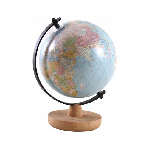 Aubry Gaspard - Globe décoratif en plastique avec socle en