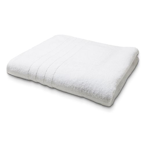Maxi Drap de Bain en coton - 90 x 150 cm - Blanc