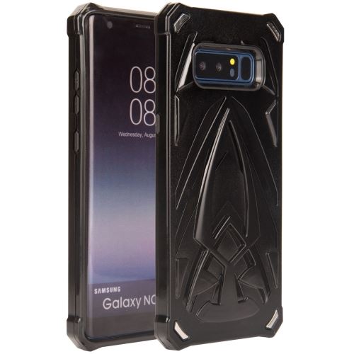 Galaxy Note 8 Coque Protection Plastique Effet Armure Noir ALS52015