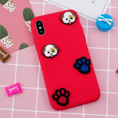 Iphone X / Xs Coque Protection Tpu Chien Mignon Als81419
