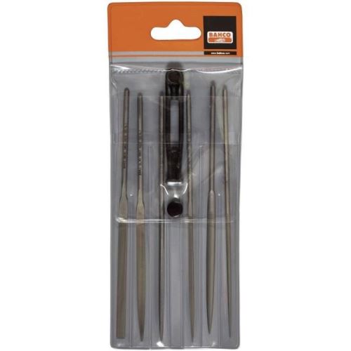 Nadelfeilenset 6pcs. 160mm dans sacoche en plastique Bahco 2-470-16-1-0