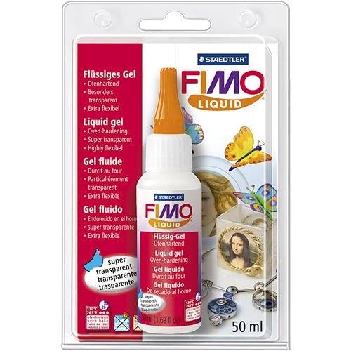 Gel de d&eacute;coration liquide transparent Fimo Liquid