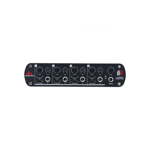 DBX DI4 DI Box active 4 canaux avec mixage ligne