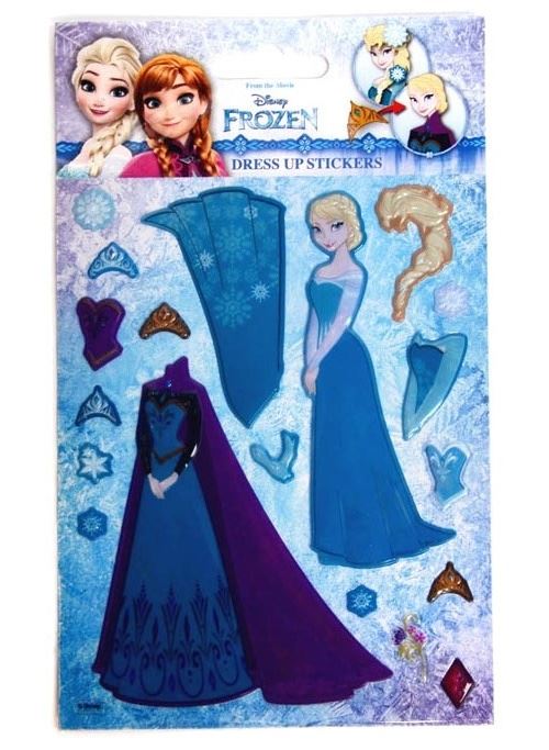 Frozen aankleedstickers 19 pièces