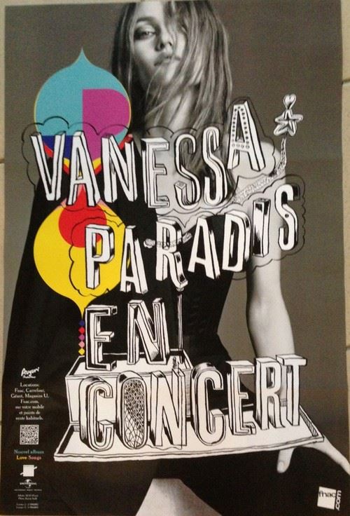 Vanessa PARADIS - 40x60 cm - AFFICHE / POSTER