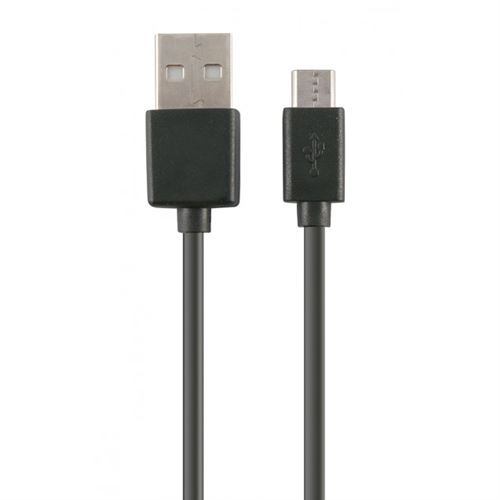 Câble USB vers Micro USB 1 m Noir