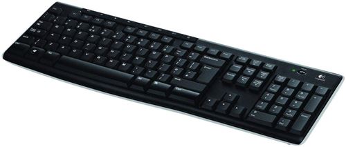 Logitech K270 Clavier Sans Fil QWERTY Anglais Noir