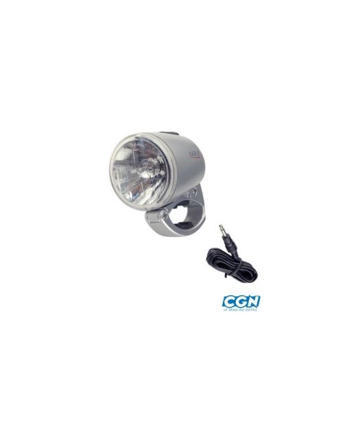 Eclairage velo av/projecteur pile sigma vario halogene (pour batterie/dynamo) 25 lux