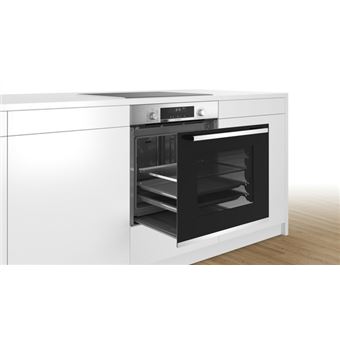 Bosch Serie | 6 HBB578BS6 - Four - intégrable - WiFi - niche - largeur : 56 cm - profondeur : 55 cm - hauteur : 58.5 cm - avec système auto-nettoyant - classe A - inox