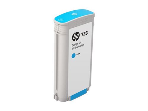 HP Original 728 Druckerpatrone - cyan (F9J67A)