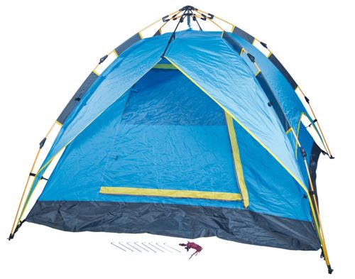 Tente coupole automatique pour 3 à 4 personnes