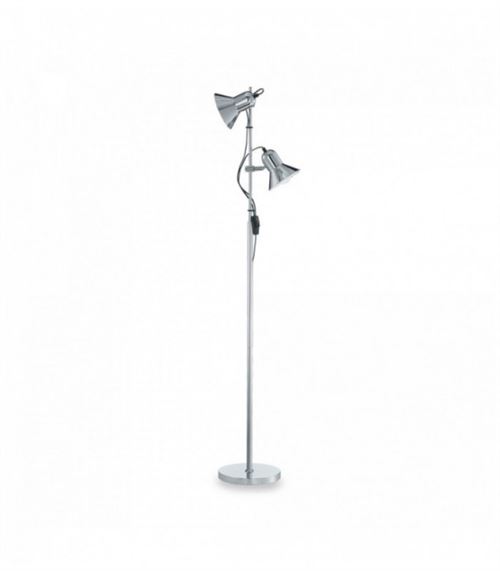 Lampadaire Chrome POLLY 2 ampoules