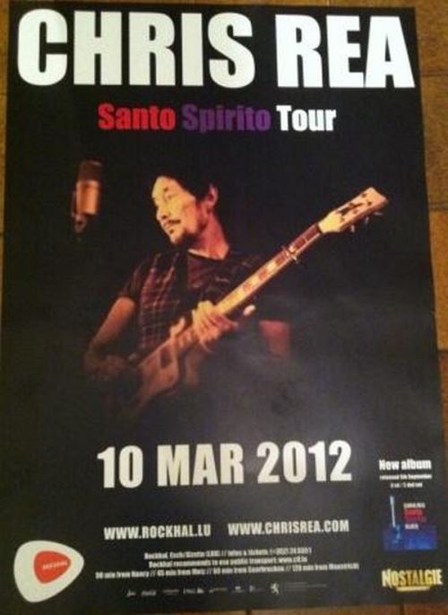 Chris REA - 70x100 cm - AFFICHE / POSTER