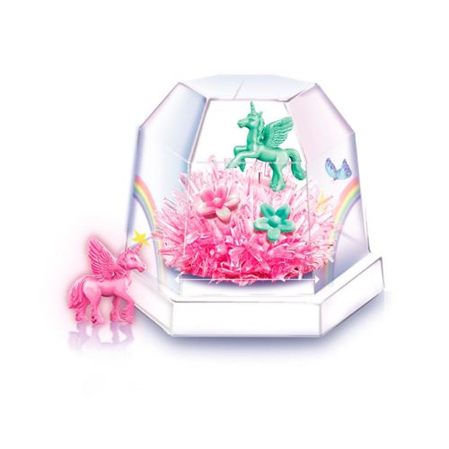 4M terrarium en cristal de licorne filles 17 x 9 cm rose 10 pièces