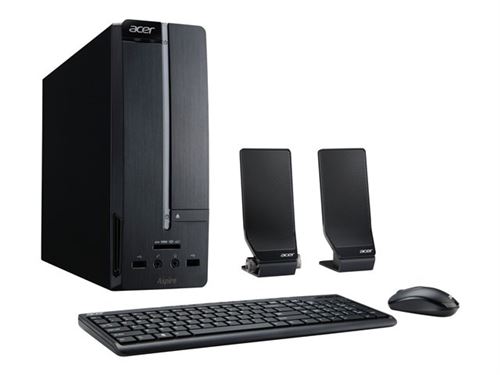 Mini PC Acer Aspire XC100 - Processeur E1-1200, 4 Go RAM, 1 To Disque - Linux