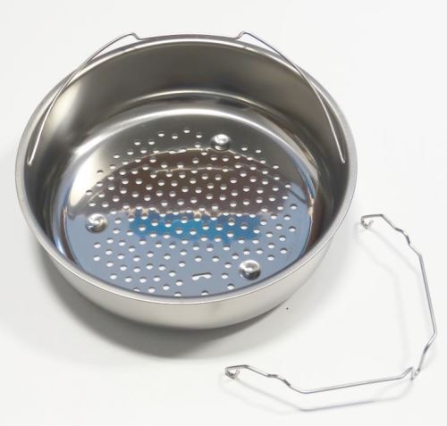 Seb Panier Vapeur Inox D.238Mm avec Support