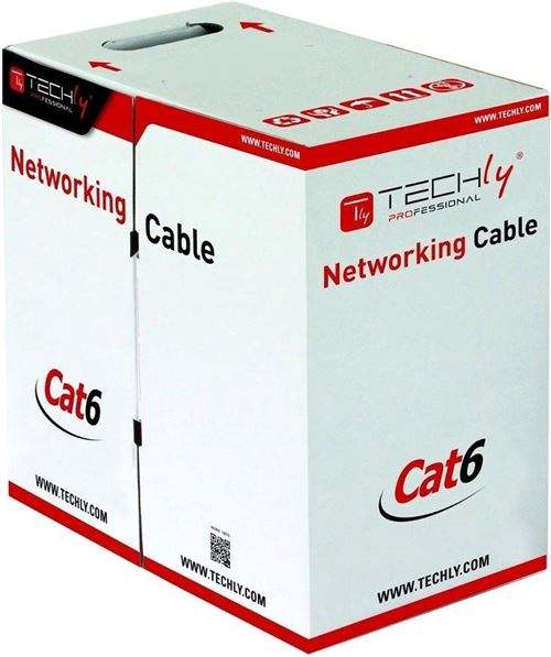 Intellinet Gris Techly U/Utp Hank Cable Cat.6 Cca 305M Solid Grey