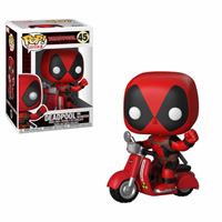 Figurine Funko Pop Rides Deadpool on Scooter