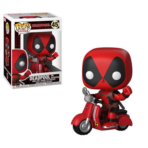4€36 sur Figurine Funko Pop! N°48 - Deadpool - Ride Deadpool Et Scooter -  Figurine de collection - Achat & prix