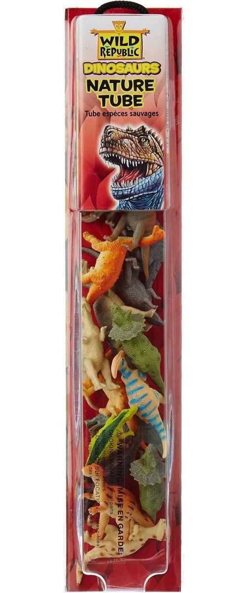 Nature tube - figurines animaux dinosaures 18 pièces