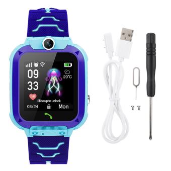 Montre Enfant GPS Suivi téléphone intelligent avec surveillance