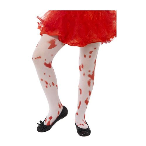 collants blancs ensanglantés 6 - 12 ans
