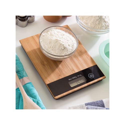 Balance numérique de Cuisine en Bambou 5 kg