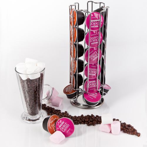 Kabalo Renouvelable et rotatif tour de 24 dosettes de café Capsule pour Dolce Gusto