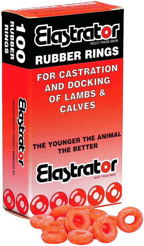 Meilleurs prix pour UKAL 102150100 - Ovins - Castration - Anneau de gomme Elastrator - Boite de 100