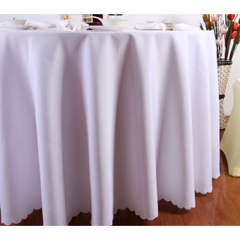 Nappe De Table Nappe Ronde Blanche Nappe Ronde 240 Cm Nappe
