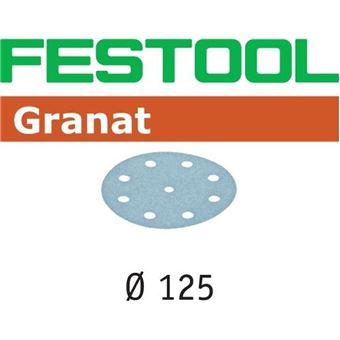 Abrasifs FESTOOL STF D125/8 P240 GR - Boite de 100 - 497173 - 1