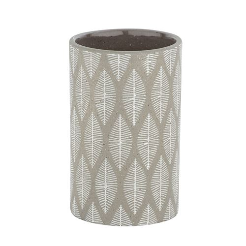 Gobelet de salle de bain design Tupian - Gris