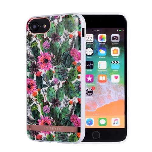 So Seven - Coque Mexico fleur rose: APPLE IPHONE 6/7/8