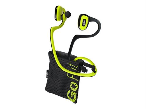 SBS Runway Flexy Sport - In-ear hoofdtelefoons met micro - inwendig - bevestiging achter de nek - Bluetooth - draadloos