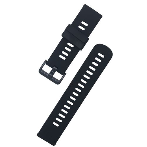 Non Communiqué Noir Bracelet En Silicone Simple Pour Amazfit Gts - Image 1