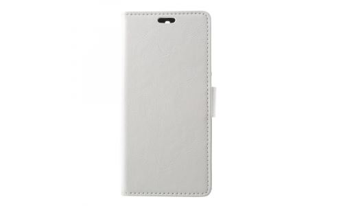 Etui type portefeuille blanc pour Nokia 5.1 rabat latéral articulé fonction stand