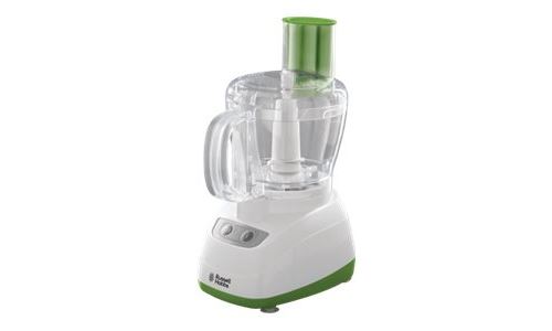 Russell Hobbs 19460-56 - Robot multi-fonctions - 550 Watt - blanc brillant avec des touches vertes