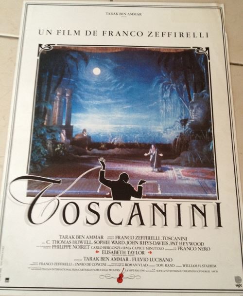 Toscanini AFFICHE CINEMA ORIGINALE