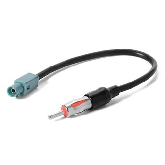 Câble Adaptateur Antenne Autoradio / Stéréo Mâle Din FAKRA vers Antenne  Auto AM / FM MA559 - Accessoire sports motorisés - Achat & prix