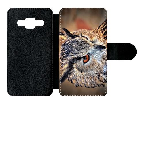 Etui À Rabat Samsung Galaxy Core Prime G3608 Chouette Hiboux
