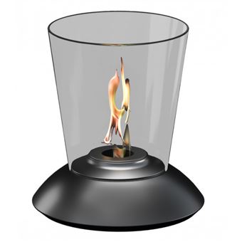 Cheminee De Table Au Bioethanol 500 W Noir Design Moderne Bilbao