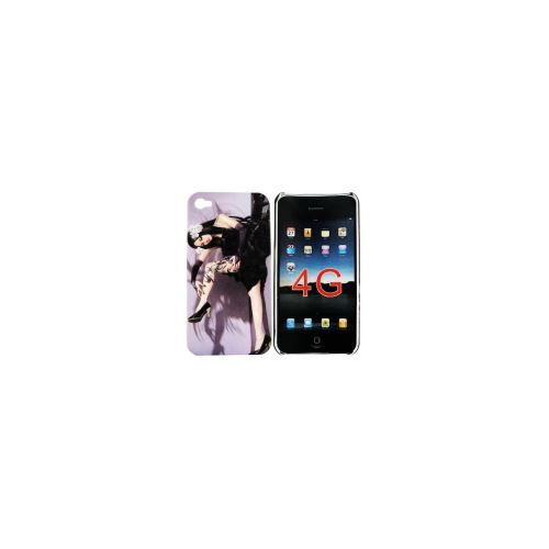 Coque Manga jeune fille assise avec tatouage a la jambe iPhone 4/4S