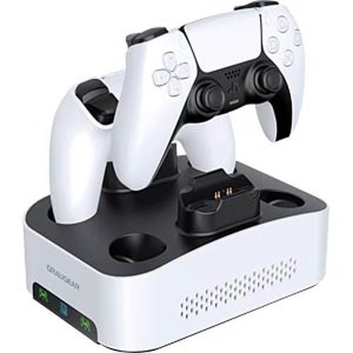 Boîtier de jeu et station de charge double Graugear pour PS5