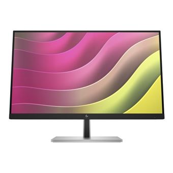 HP E24t G5 - E-Series - écran LED - 24" (23.8" visualisable) - écran tactile - 1920 x 1080 Full HD (1080p) @ 75 Hz - IPS - 300 cd/m² - 1000:1 - 5 ms - HDMI, DisplayPort - noir, noir et argent (support) - avec 5 ans de support matériel HP sur site le j