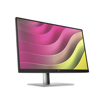 HP E24t G5 - E-Series - écran LED - 24" (23.8" visualisable) - écran tactile - 1920 x 1080 Full HD (1080p) @ 75 Hz - IPS - 300 cd/m² - 1000:1 - 5 ms - HDMI, DisplayPort - noir, noir et argent (support) - avec 5 ans de support matériel HP sur site le j
