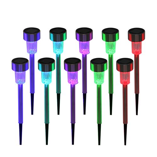 Lampes de pelouse Alightup avec abat-jour haute luminosité LED 10pcs 5W sept couleurs