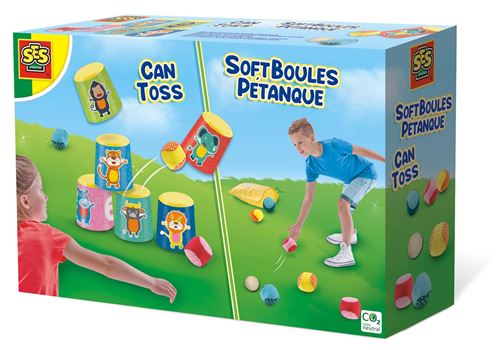 SES Creativ e&reg; Lancer de bo&icirc;tes et boules de p&eacute;tanque souples