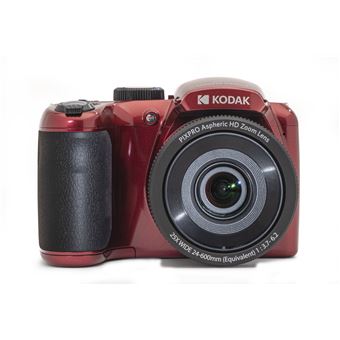 Appareil photo Bridge Numérique Kodak Pixpro Astro Zoom AZ255 Rouge