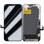 Écran LCD sur chassis + Vitre tactile pour iPhone 4 noir