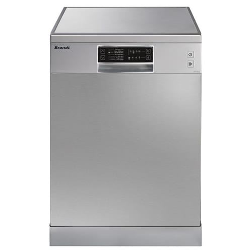 Brandt Lv 13 Couverts - Classe D - 46Db (Classe C) - 10L - Leds - Depart Differe 3-6-9-12H - 7 Prog. Dont ''Auto'' Et ''Optia60''- 2 Paniers - Panier Sup. Reglable En Hauteur (Meme Charge) - Aquasafe-